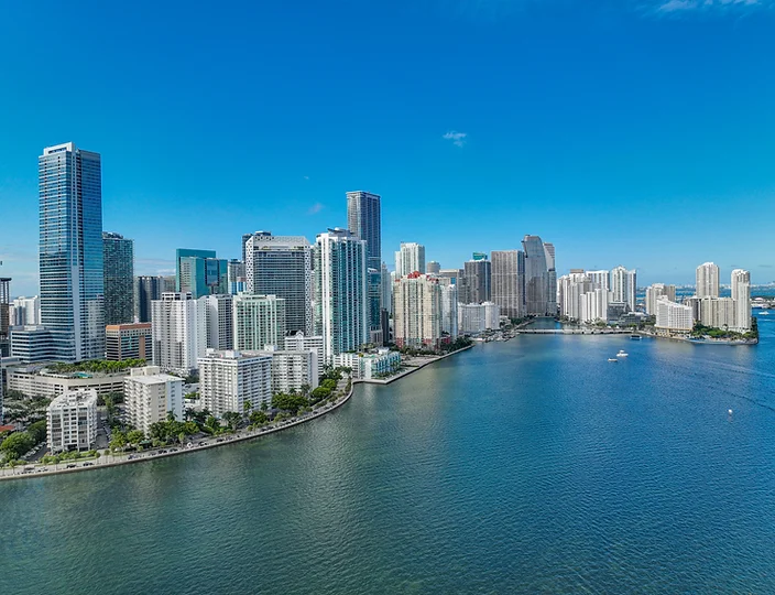Miami drone picture